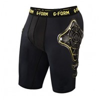 G Form Pro X Compression Shorts Black/Yellow - Shorts de protection