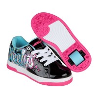Shoes with wheels Heelys X Split Black/Neon Pink/Multi 2023 - SHOES HEELYS