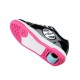 Chaussures à roulettes Heelys X Split Black/Neon Pink/Multi 2023 - CHAUSSURES HEELYS