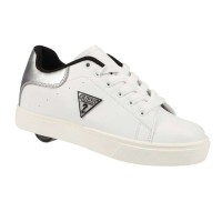 Chaussures à roulettes Heelys X Guess King White/Silver 2023 - CHAUSSURES HEELYS