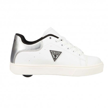 Chaussures à roulettes Heelys X Guess King White/Silver 2023 - CHAUSSURES HEELYS