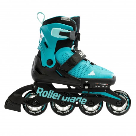 Inline Skates Rollerblade Microblade Aqua/Black 2023 - Inline Skates