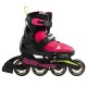 Roller en ligne Rollerblade Microblade Pink/Light Green 2023 - Rollers en ligne