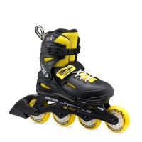 Inlineskates Rollerblade Fury Black/Yellow 2023 - Inline Skates