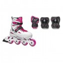 Roller en ligne Rollerblade Fury Combo White/Pink 2023