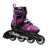 Inline Skates Rollerblade Microblade Purple/Black 2023 - Inline Skates