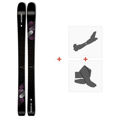 Movement Session 95 W 2024 + Touring bindings - All Mountain + Touring