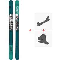 Ski Majesty Dirty Bear PRO 2023 + Fixations de ski randonnée + Peaux - Freestyle + Freeride + Rando