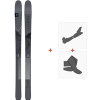 Ski Majesty Superscout Carbon 2024 + Fixations de ski randonnée + Peaux