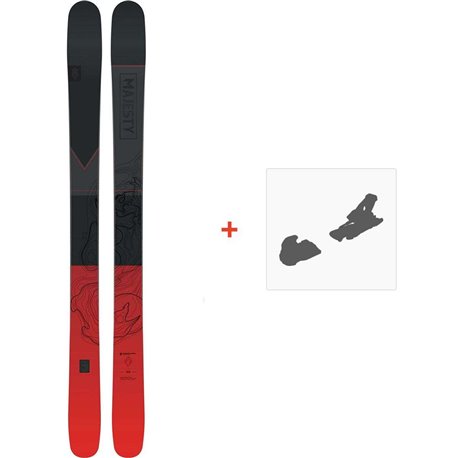 Ski Majesty Vanguard Carbon 2024 + Ski bindings