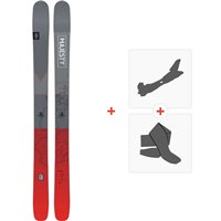 Ski Majesty Vanguard Ti 2024 + Fixations de ski randonnée + Peaux