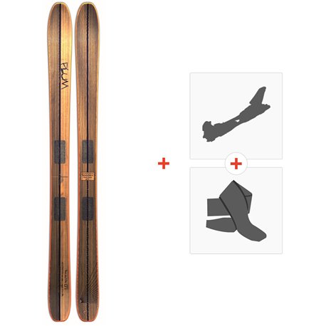 Ski Plum Môle 2025 + Fixations ski de rando + Peaux  - Rando Freeride