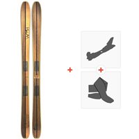 Ski Plum Trou De La Mouche 2025 + Fixations ski de rando + Peaux 