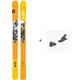 Ski Majesty Dirty Bear XL 2024 + Fixations de ski - Pack Ski Freestyle