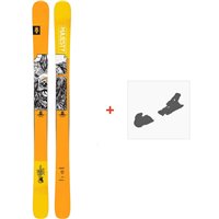 Ski Majesty Dirty Bear XL 2024 + Fixations de ski - Pack Ski Freestyle