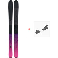 Ski Majesty Havoc Carbon 2024 + Fixations de ski - Pack Ski Freeride 106-110 mm