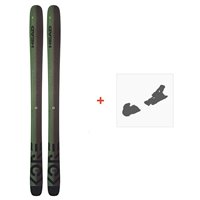 Ski Head Kore 105 2023 + Ski bindings - Pack Ski Freeride 101-105 mm