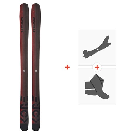 Ski Head Kore 99 2023 + Fixations de ski randonnée + Peaux - Freeride + Rando