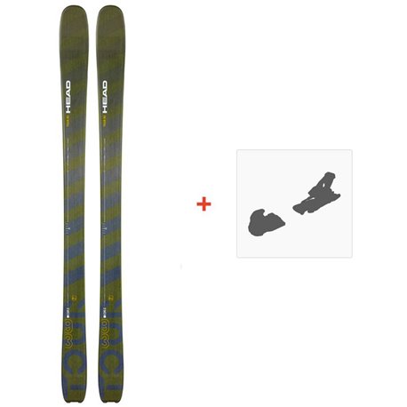 Ski Head Kore Tour 93 2023 + Fixations de ski - Rando Polyvalent