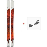 Ski Dynastar M-Vertical 88 F-Team 2023 + Ski Bindings  - Allround Touring