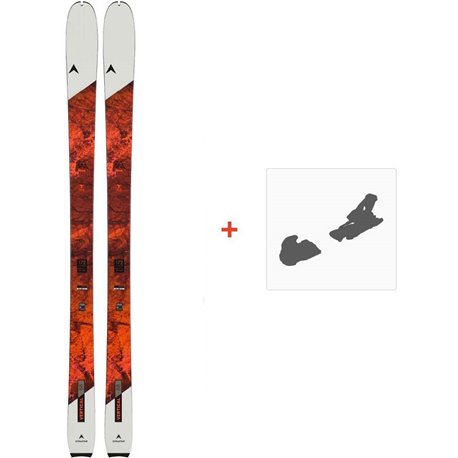 Ski Dynastar M-Vertical 88 F-Team 2023 + Ski Bindungen  - Allround Touring