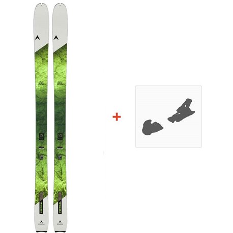 Ski Dynastar M-Vertical 88 2023 + Ski Bindungen  - Allround Touring