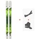 Ski Dynastar M-Vertical 88 2023 + Touring Ski Bindings + Climbing Skins  - Allround Touring