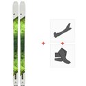 Ski Dynastar M-Vertical 88 2023 + Touring Ski Bindings + Climbing Skins 