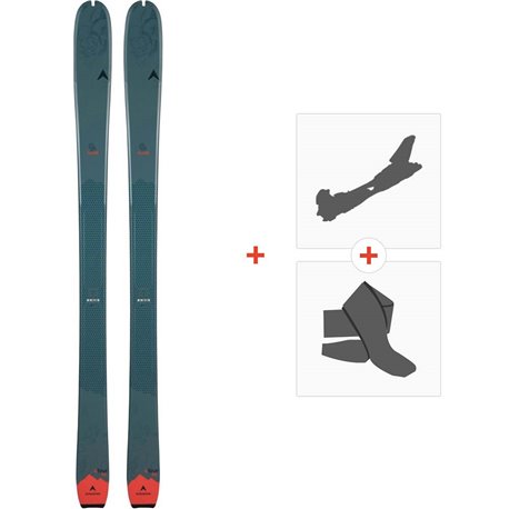 Ski Dynastar E-Tour 86 2023 + Touring Ski Bindings + Climbing Skins  - Allround Touring