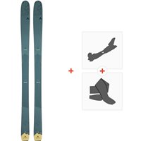 Ski Dynastar E-Tour 90 2023 + Touring Ski Bindings + Climbing Skins  - Allround Touring