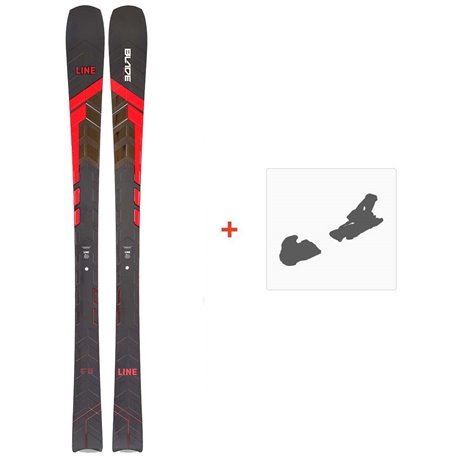 Ski Line Blade 2023 + Skibindungen - Freestyle Ski Set
