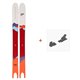 Ski Line Pescado 2023 + Fixations de ski - Pack Ski Freeride 121-130 mm
