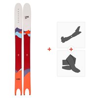 Ski Line Pescado 2023 + Fixations de ski randonnée + Peaux - Freeride + Rando