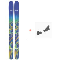 Ski Line Pandora 104 2023 + Fixations de ski - Pack Ski Freeride 101-105 mm