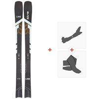 Ski Line Blade W 2023 + Fixations de ski randonnée + Peaux - Freestyle + Freeride + Rando