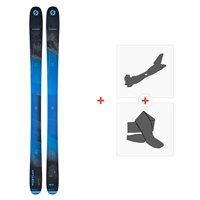 Ski Blizzard Rustler 10 2023 + Fixations de ski randonnée + Peaux - Freeride + Rando