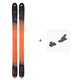 Ski Blizzard Rustler 11 2023 + Fixations de ski - Pack Ski Freeride 111-115 mm