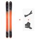 Ski Blizzard Rustler 11 2023 + Fixations de ski randonnée + Peaux - Pack Ski Randonnée 111-120 mm