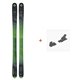 Ski Blizzard Rustler 9 2023 + Skibindungen - Pack Ski Freeride 94-100 mm