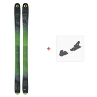 Ski Blizzard Rustler 9 2023 + Fixations de ski - Pack Ski Freeride 94-100 mm