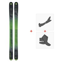 Ski Blizzard Rustler 9 2023 + Fixations de ski randonnée + Peaux - Freeride + Rando