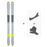 Ski Blizzard Zero G 084 Approach 2023 + Fixations de ski randonnée + Peaux - Rando Polyvalent