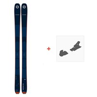 Ski Blizzard Zero G 085 Dark Blue 2023 + Ski bindings
