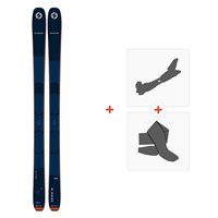 Ski Blizzard Zero G 085 Dark Blue 2023 + Touring bindings