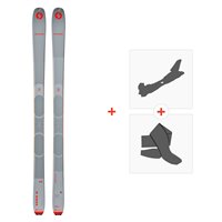 Ski Blizzard Zero G 085 Grey 2023 + Touring bindings