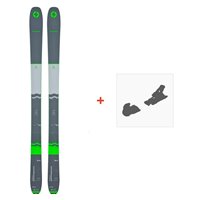 Ski Blizzard Zero G 094 Approach 2023 + Fixations de ski - Ski All Mountain 91-94 mm avec fixations de ski à choix