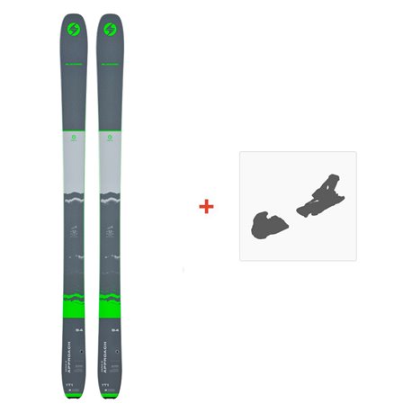 Ski Blizzard Zero G 094 Approach 2023 + Fixations de ski - Ski All Mountain 91-94 mm avec fixations de ski à choix