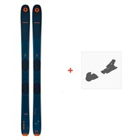 Ski Blizzard Zero G 105 2023 + Fixations de ski - Pack Ski All Mountain