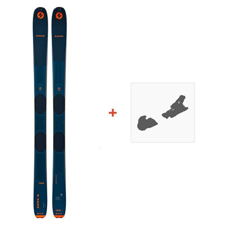 Ski Blizzard Zero G 105 2023 + Fixations de ski - Pack Ski All Mountain