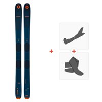 Ski Blizzard Zero G 105 2023 + Fixations de ski randonnée + Peaux - All Mountain + Rando